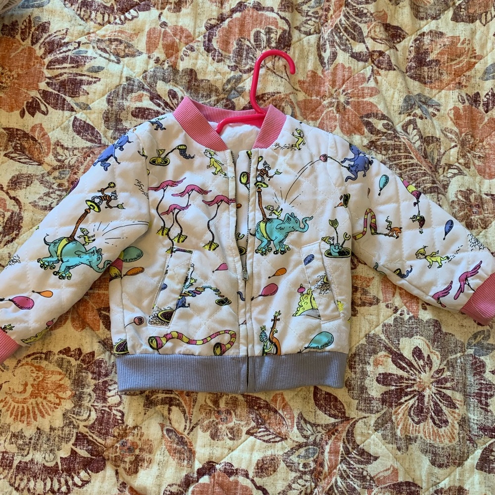 Dr Seuss coat 12-18m